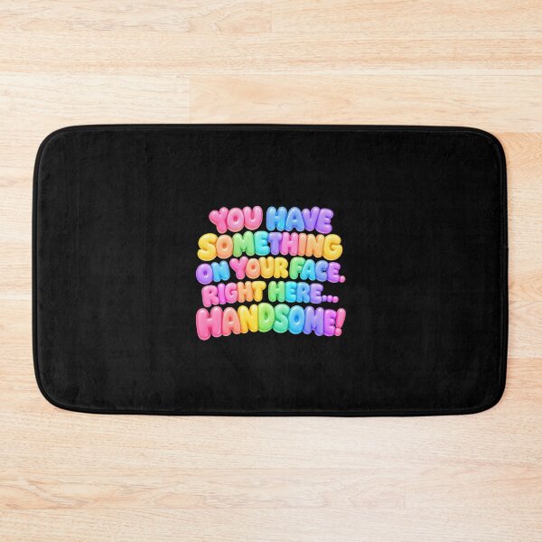 Item preview, Funny Handsome Compliment – Cute Wordplay Design designed and sold by ManggaeJM.
