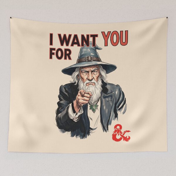 Item preview, I Want You For D&D  designed and sold by Overlord Kingdom.