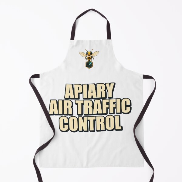 Item preview, Apiary Air Traffic Control Illustrated Beekeeping Gift designed and sold by UrbanCanvvas.