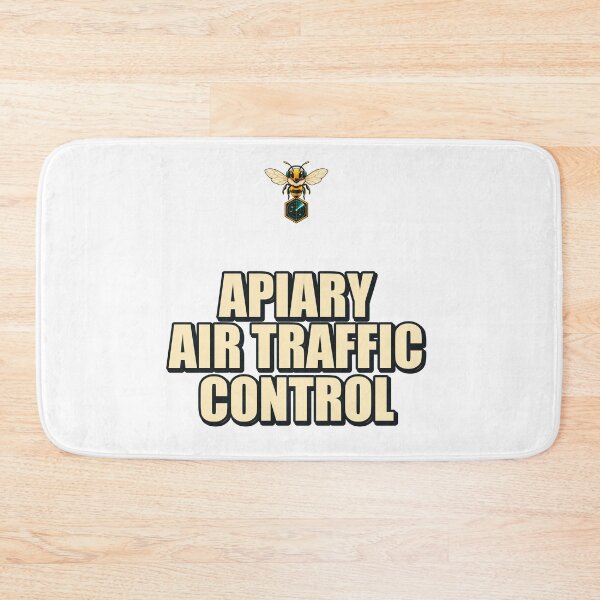 Item preview, Apiary Air Traffic Control Illustrated Beekeeping Gift designed and sold by UrbanCanvvas.