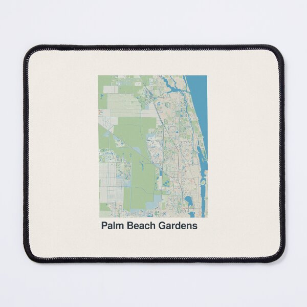 Item preview, Palm Beach Gardens Minimalistic Map Art designed and sold by MapsNerd.