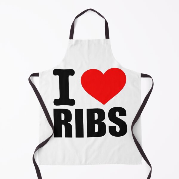 Artikelvorschau, Ich liebe Rippchen BBQ Pitmaster Smokehouse Grafik Kräftiges rotes Herz entworfen und verkauft von raedattia.