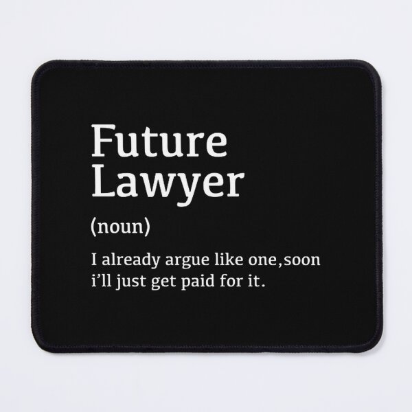 Item preview, Law School Student Gifts for Future Lawyers - Inspirational Legal Study Design designed and sold by onceminimalism.