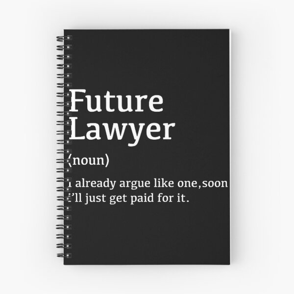 Item preview, Law School Student Gifts for Future Lawyers - Inspirational Legal Study Design designed and sold by onceminimalism.