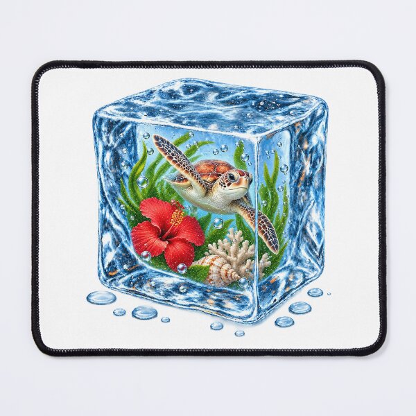 Item preview, Frozen Sea Turtle Ice Cube designed and sold by MichalHau.