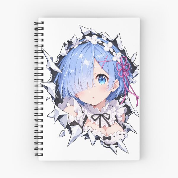 Item preview, Anime Girl - Blue Hair Maid - Break Through  designed and sold by Infinitelypink.