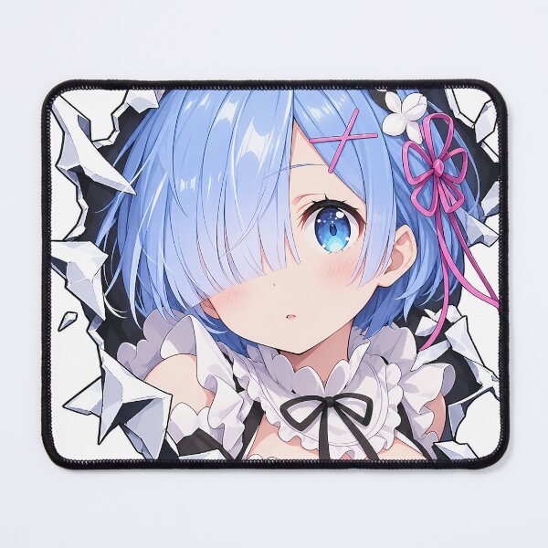 Item preview, Anime Girl - Blue Hair Maid - Break Through designed and sold by Infinitelypink.