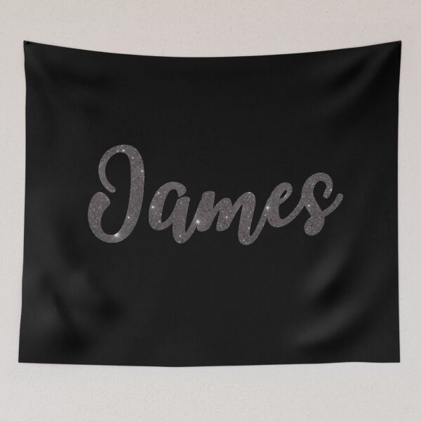 Item preview, James Gray Sparkly Custom Name Design designed and sold by CamilasPrints.
