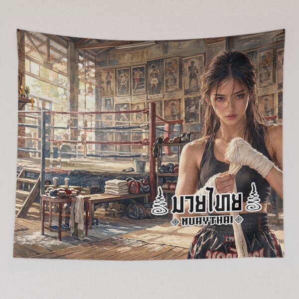 Item preview, Iron Blossom: Muay Thai Kard Chuek (Traditional Thai Boxing)  designed and sold by Vanich-Panich.