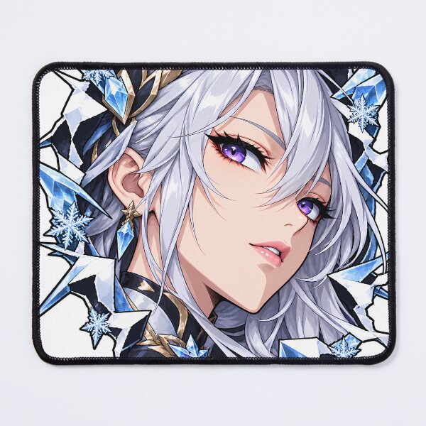 Item preview, Anime Girl - Frostbound Gaze - Break Through designed and sold by Infinitelypink.