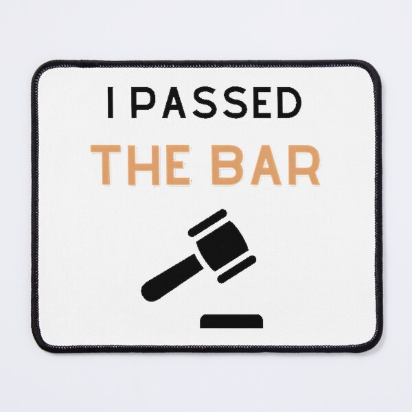 Item preview, I Passed The Bar Funny Law Graduation Celebration Design designed and sold by onceminimalism.