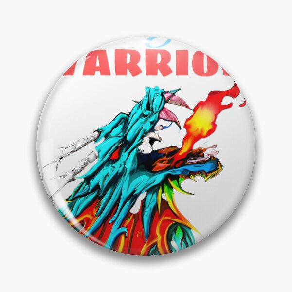 Item preview, Epic Dragon Warrior Illustration with Fantasy Armor and Fiery Background designed and sold by SivalSin.