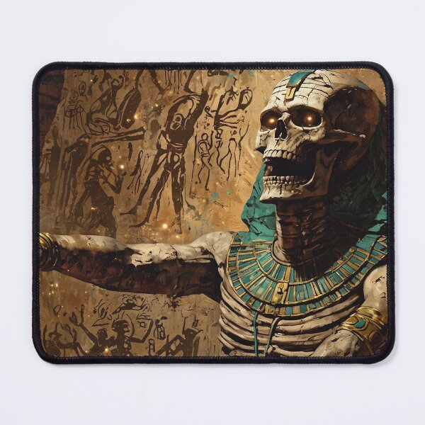 Item preview,  Temple of the living Mummy illustration designed and sold by Vintage Designs +.