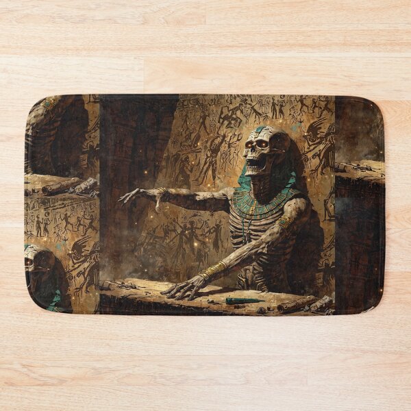 Item preview,  Temple of the living Mummy illustration designed and sold by Vintage Designs +.