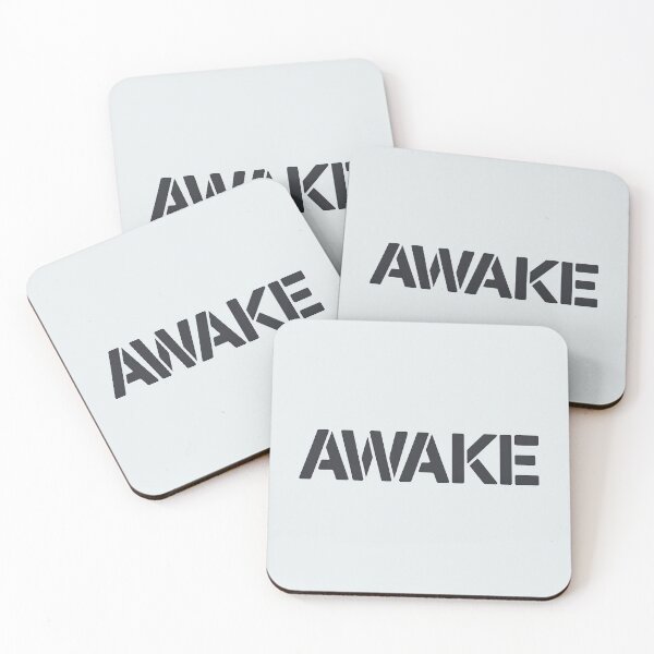 Item preview, AWAKE – Minimalist Mindfulness Typography designed and sold by Jollys-ArtShop.