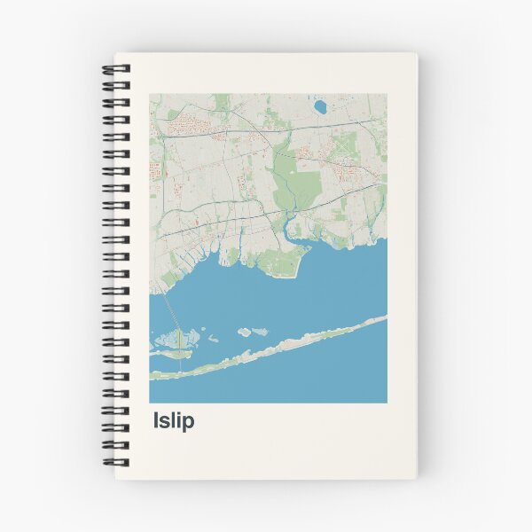 Item preview, Islip Minimalistic Map Art designed and sold by MapsNerd.