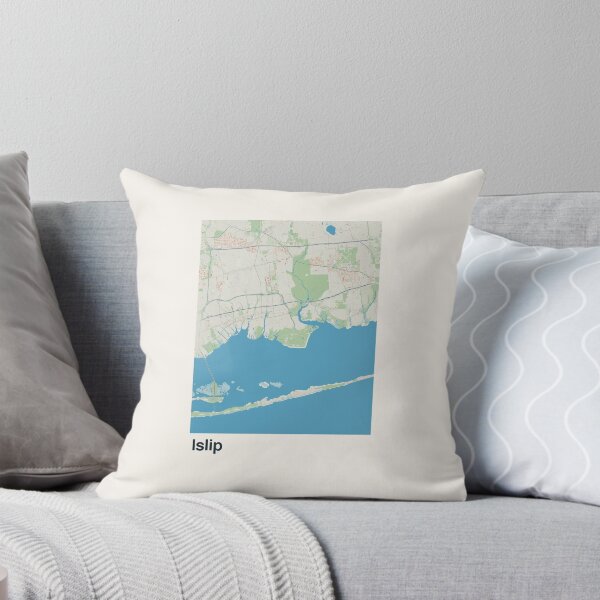 Item preview, Islip Minimalistic Map Art designed and sold by MapsNerd.