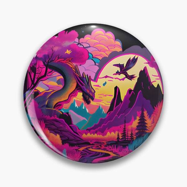 Item preview, Majestic Dragon Illustration with Fiery Details and Mythical Vibes designed and sold by SivalSin.