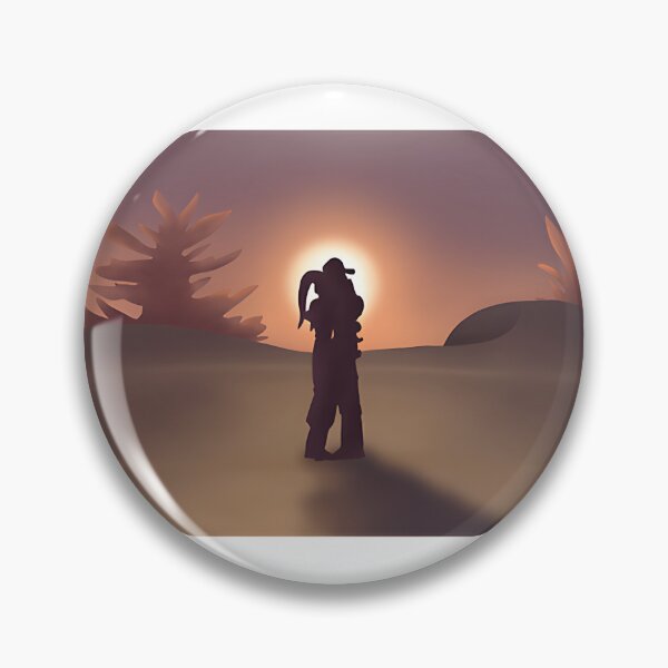 Item preview, Sunset at Chopper Base Scenic Landscape Illustration designed and sold by Trianditz.