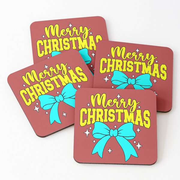 Item preview, Merry Christmas Moño Turquesa Navidad Coquette Brillante designed and sold by AstronautMerch.
