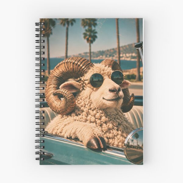 Item preview, Retro Ram Road  designed and sold by Dishanti.