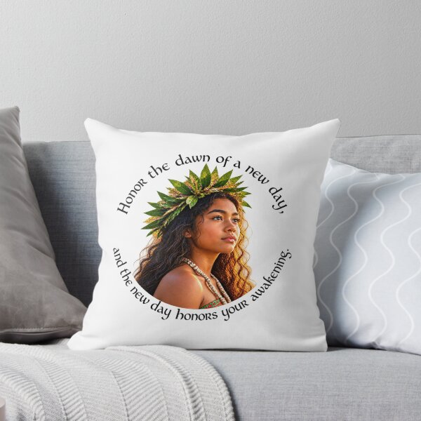 Item preview, Polynesian Renewal Proverb - Honor the dawn of a new day | Pacific Art designed and sold by ShakaLife.org.