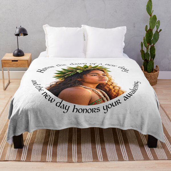 Item preview, Polynesian Renewal Proverb - Honor the dawn of a new day | Pacific Art designed and sold by ShakaLife.org.