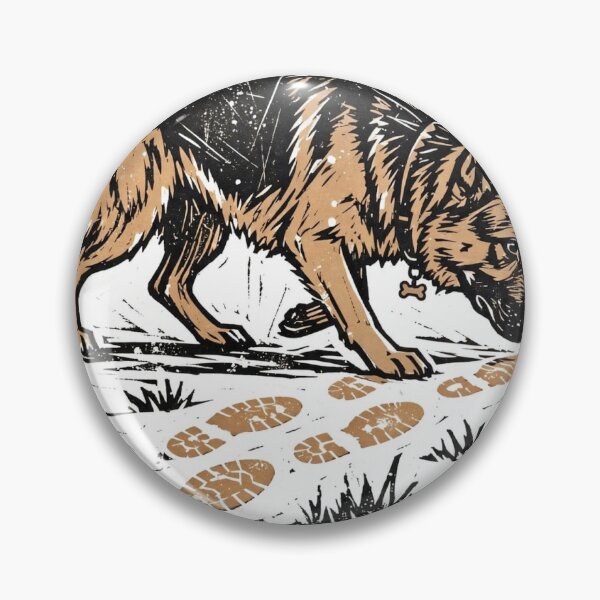 Item preview, Professional Shadow - German Shepherd Woodcut designed and sold by TheShopier.