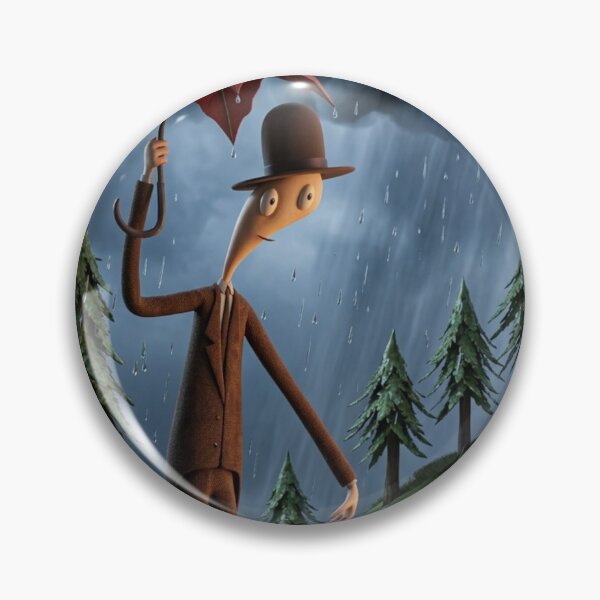 Item preview, A Rainy Day abstract character art designed and sold by Vintage Designs +.