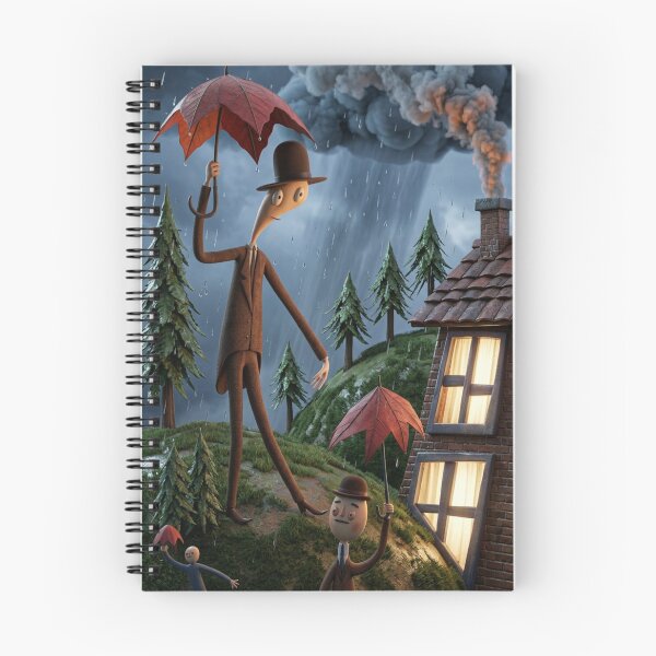 Item preview, A Rainy Day abstract character art designed and sold by Vintage Designs +.