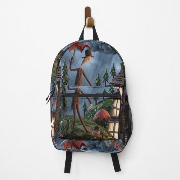 Item preview, A Rainy Day abstract character art designed and sold by Vintage Designs +.