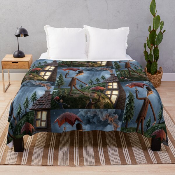 Item preview, A Rainy Day abstract character art designed and sold by Vintage Designs +.