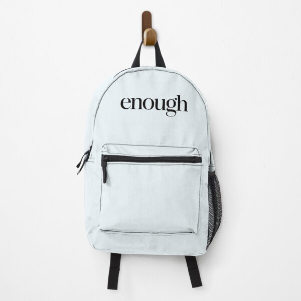 Item preview, Enough – Minimalist Self Acceptance Quote designed and sold by Jollys-ArtShop.