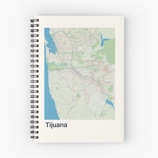 Item preview, Tijuana Minimalistic Map Art designed and sold by MapsNerd.