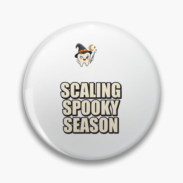 Item preview, Scaling Spooky Season Funny Dental Hygienist Shirt designed and sold by UrbanCanvvas.