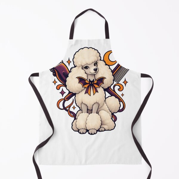 Item preview, Halloween Dog Groomer Poodle and Clippers Shirt designed and sold by UrbanCanvvas.