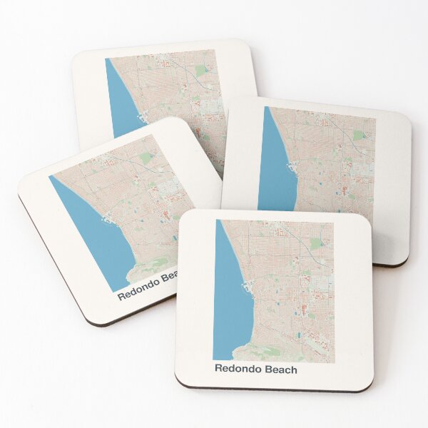 Item preview, Redondo Beach Minimalistic Map Art designed and sold by MapsNerd.