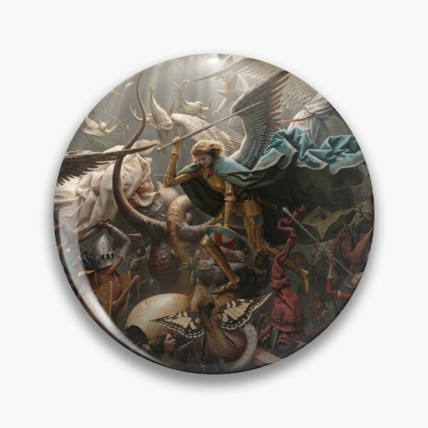 Item preview, The Fall of the Rebel Angels oil-on-panel painting of 1562 by Netherlandish Renaissance artist Pieter Bruegel the Elder designed and sold by Vintage Designs +.