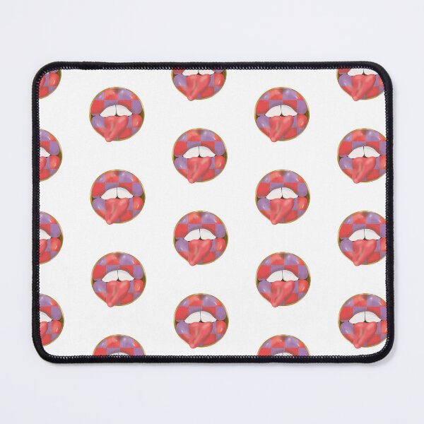 Item preview, Rebel Lips Pop Art – blocks red purple pink tongue designed and sold by GoldenRebels.