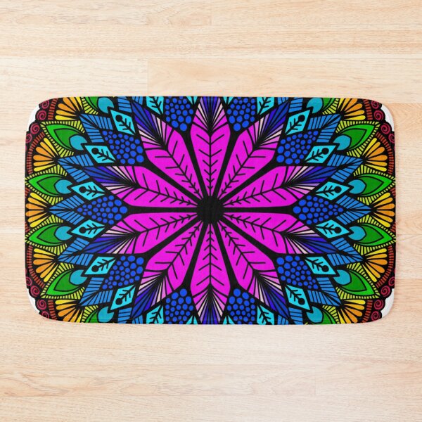 Item preview, Vibrant Kaleidoscope Mandala | Colorful Geometric Zen Art designed and sold by FioreDiCiliegio.
