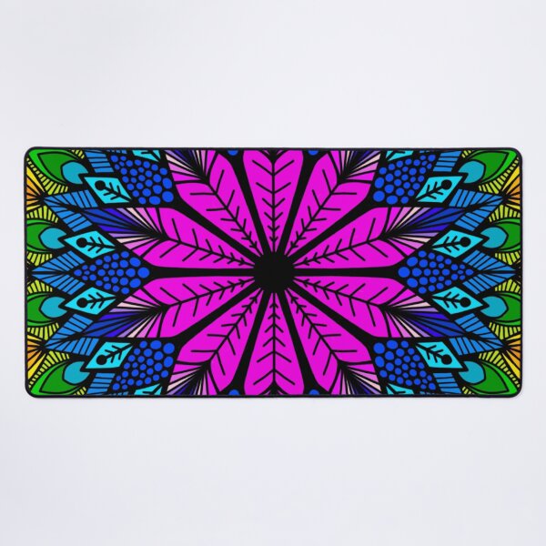 Item preview, Vibrant Kaleidoscope Mandala | Colorful Geometric Zen Art designed and sold by FioreDiCiliegio.