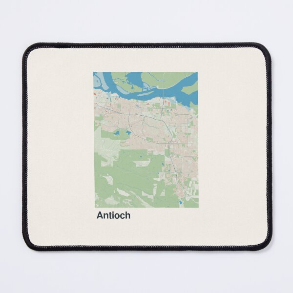 Item preview, Antioch Minimalistic Map Art designed and sold by MapsNerd.