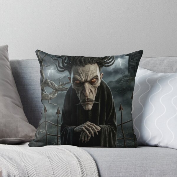 Item preview,  Dark creepy mustache man horror art designed and sold by Vintage Designs +.