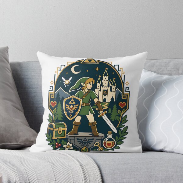 Item preview, Cute Little Zelda Inspired Fantasy Character Illustration designed and sold by zinzin07.