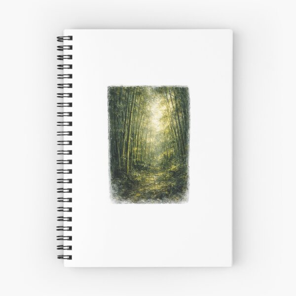 Item preview, Impressionist Bamboo Grove | Dappled Light Painting designed and sold by PawsAndpetalstudio.