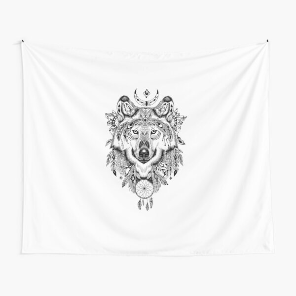 Animated Wolf Movie Tapestries for Sale | Redbubble