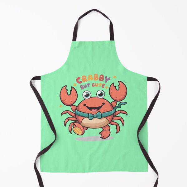 Item preview, "Crabby But Cute" funny design designed and sold by Rare By Hero.