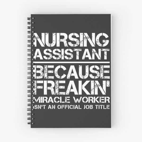Item preview, Nursing Assistant Miracle Worker Inspirational Design for Healthcare Heroes designed and sold by Mohamed-Fahim.