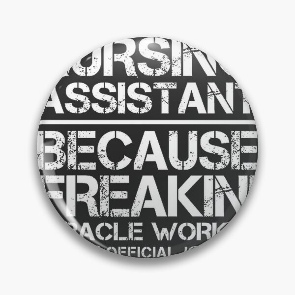 Item preview, Nursing Assistant Miracle Worker Inspirational Design for Healthcare Heroes designed and sold by Mohamed-Fahim.