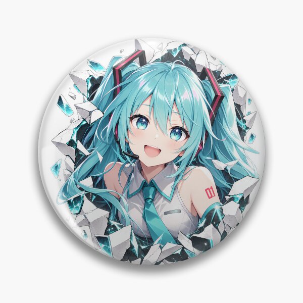 Item preview, Anime Girl - Shattered Idol Portrait - Break Through designed and sold by Infinitelypink.